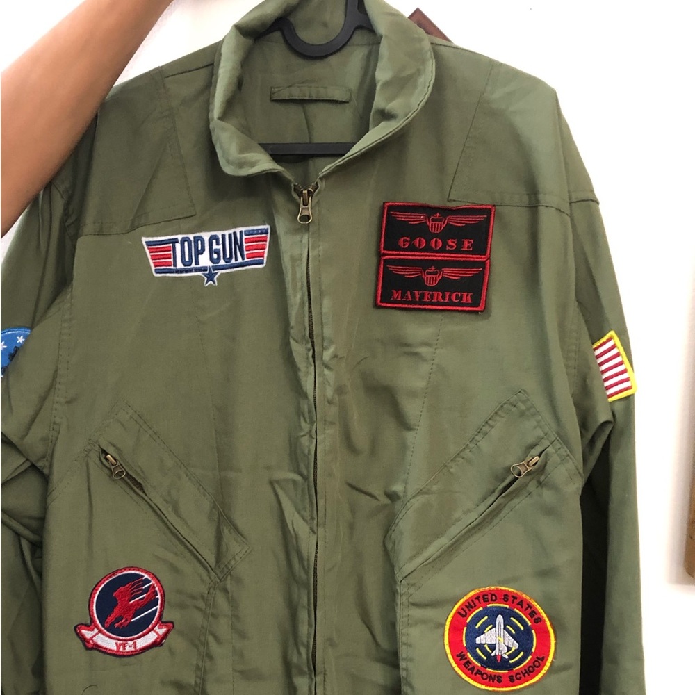 Top Gun Flight Suit Costume XL. Leg Avenue Men’s.